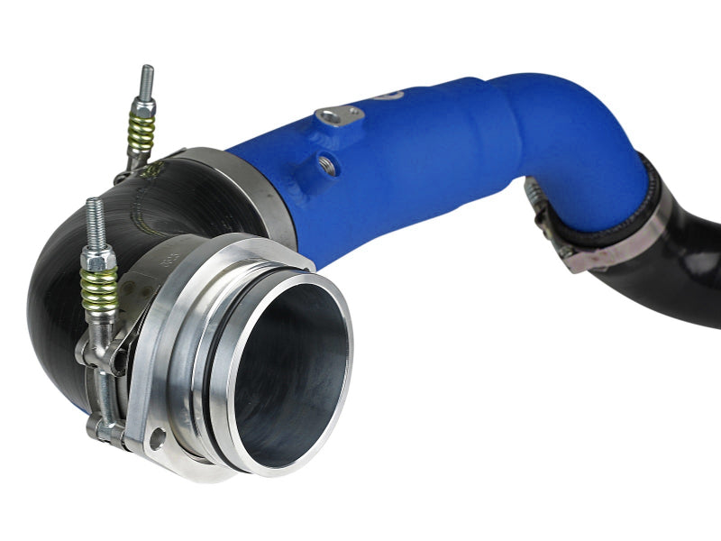 aFe 20-21 BMW Z4 M40i (G29) L6-3.0L (t) B58 BladeRunner 2-1/2in to 3in Hot-Side Charge Pipe - Blue