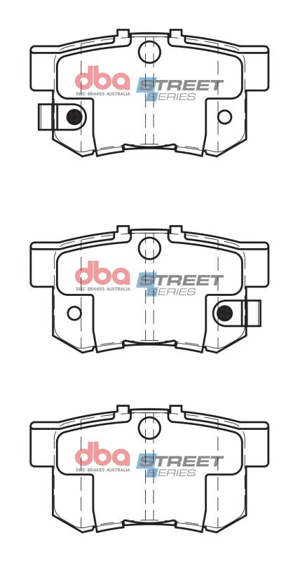 DBA 01-03 Acura CL Street Series Rear Brake Pads