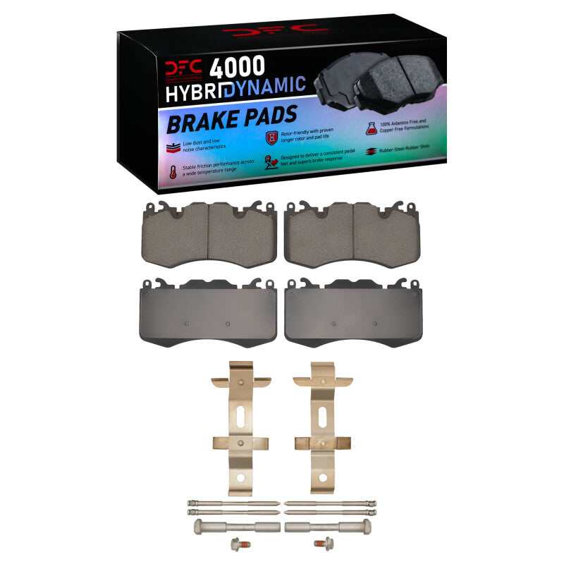 DFC 10-25 Land Rover Discovery Front 4000 HybriDynamic Brake Pads and Hardware Kit