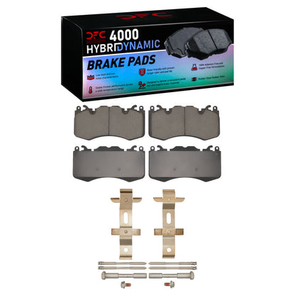 DFC 10-25 Land Rover Discovery Front 4000 HybriDynamic Brake Pads and Hardware Kit