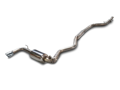 AWE Tuning BMW F30 320i Touring Exhaust & Performance Mid Pipe - Chrome Silver Tip (102mm)