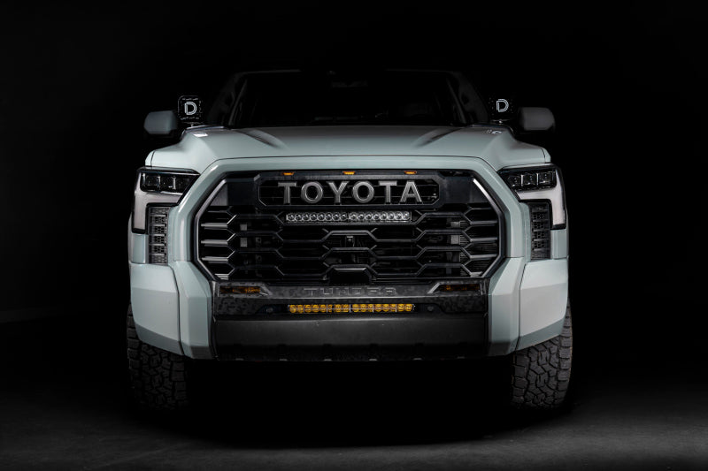 Diode Dynamics 2022-2026 Toyota Tundra Pro Grille SS20 Pro LED Kit Yellow Combo 3000K