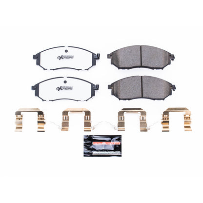 PowerStop Power Stop 08-12 Infiniti EX35 Front Z26 Extreme Street Brake Pads w/Hardware