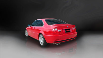 CORSA Performance Corsa 2001-2006 BMW 325i/ci Convertible E46 Polished Sport Axle-Back Exhaust
