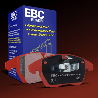 EBC 08-17 Audi R8 / 04-14 Lamborghini Gallardo Redstuff Rear Brake Pads