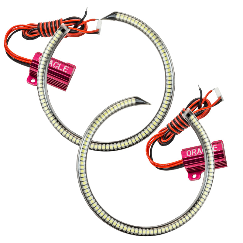 ORACLE Lighting Oracle Ford Mustang 10-13 WP LED Fog Halo Kit (Grille Style) - White