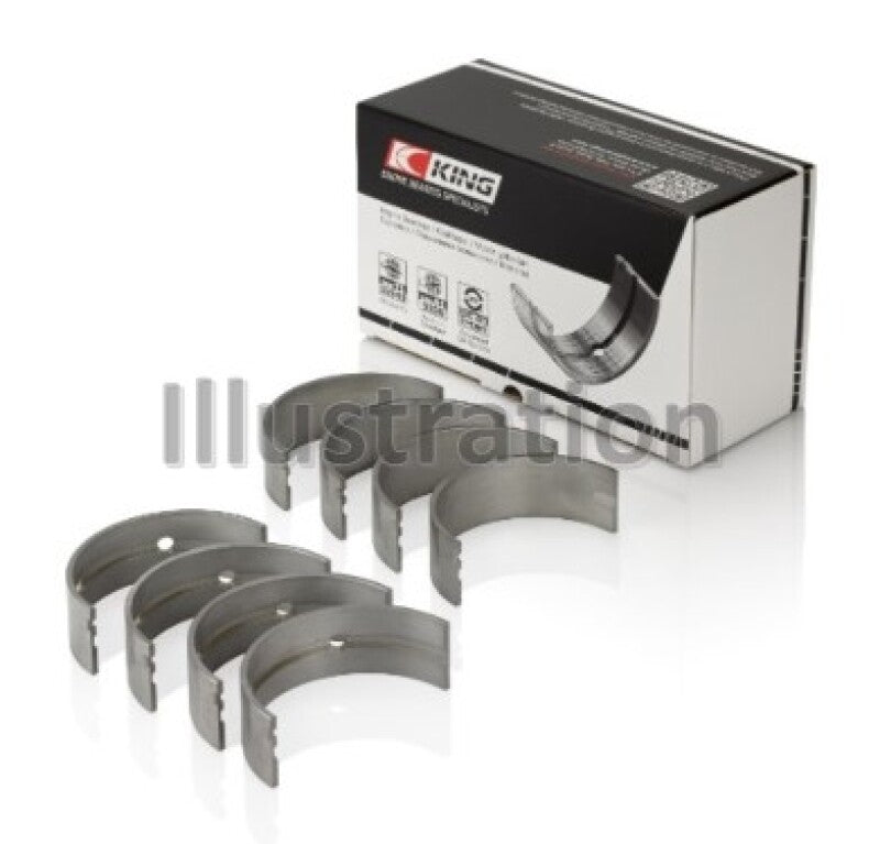 King Engine Bearings Mercedes Benz Om 642.822/36/910/20/30/70 O/S (Size +0.25mm) Main Bearing Set