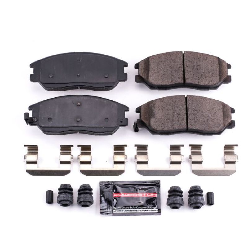 PowerStop Power Stop 03-05 Hyundai XG350 Front Z23 Evolution Sport Brake Pads w/Hardware