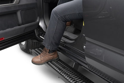N-Fab Growler Fleet 07-19 Toyota Tundra Crew Cab - Cab Length - Tex. Black