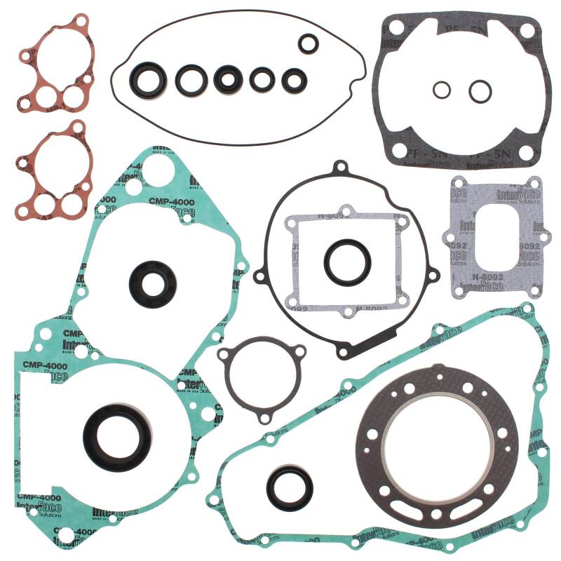 Vertex Pistons Vertex Gaskets 85-88 Honda CR500R Complete Gasket Kit w/ Oil Seals