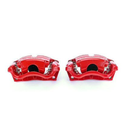 PowerStop Power Stop 14-18 Mazda 3 Front Red Calipers w/Brackets - Pair
