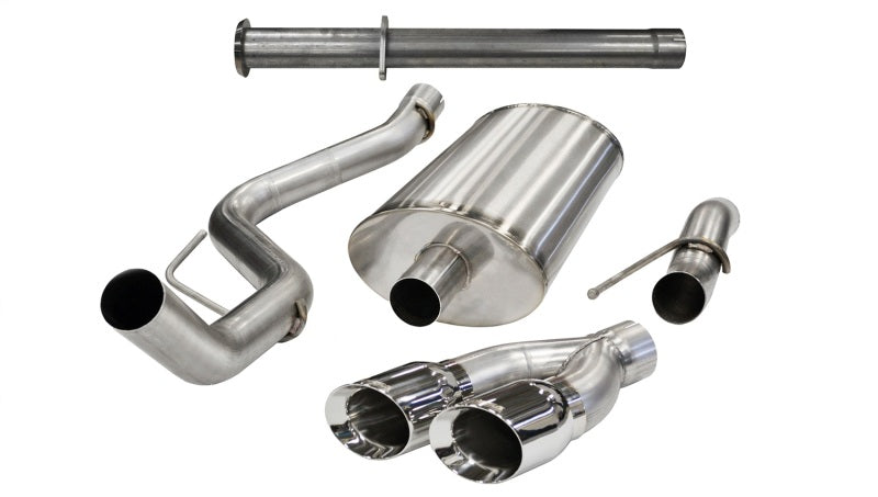 CORSA Performance Corsa 2011-2014 Ford F-150 Raptor 6.2L V8 145in Wheelbase Polished Xtreme Cat-Back Exhaust