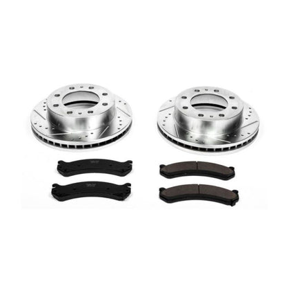 PowerStop Power Stop 02-04 Chevrolet Avalanche 2500 Front Z23 Evolution Sport Brake Kit
