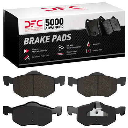 DFC 05-07 Ford Escape Front 5000 Advanced Ceramic Brake Pads