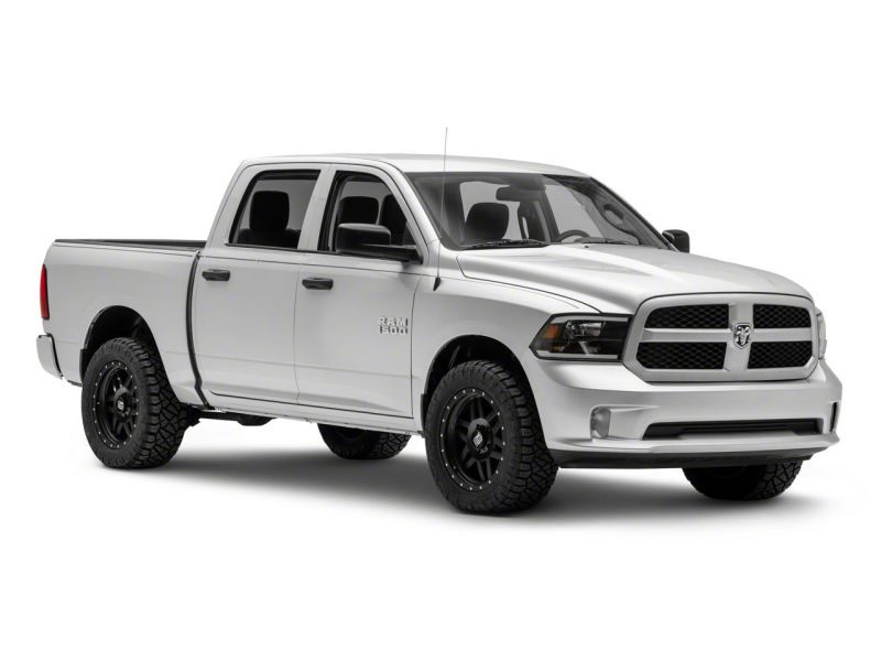 Raxiom 09-18 Dodge RAM 1500/2500/3500 Axial Headlights w/ SEQL LED Bar- Black Housing (Clear Lens)