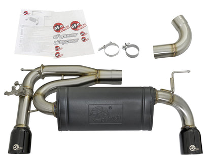 aFe BMW F30 F32 MACH Force-Xp Axle-Back Exhaust System (335i & 435i)