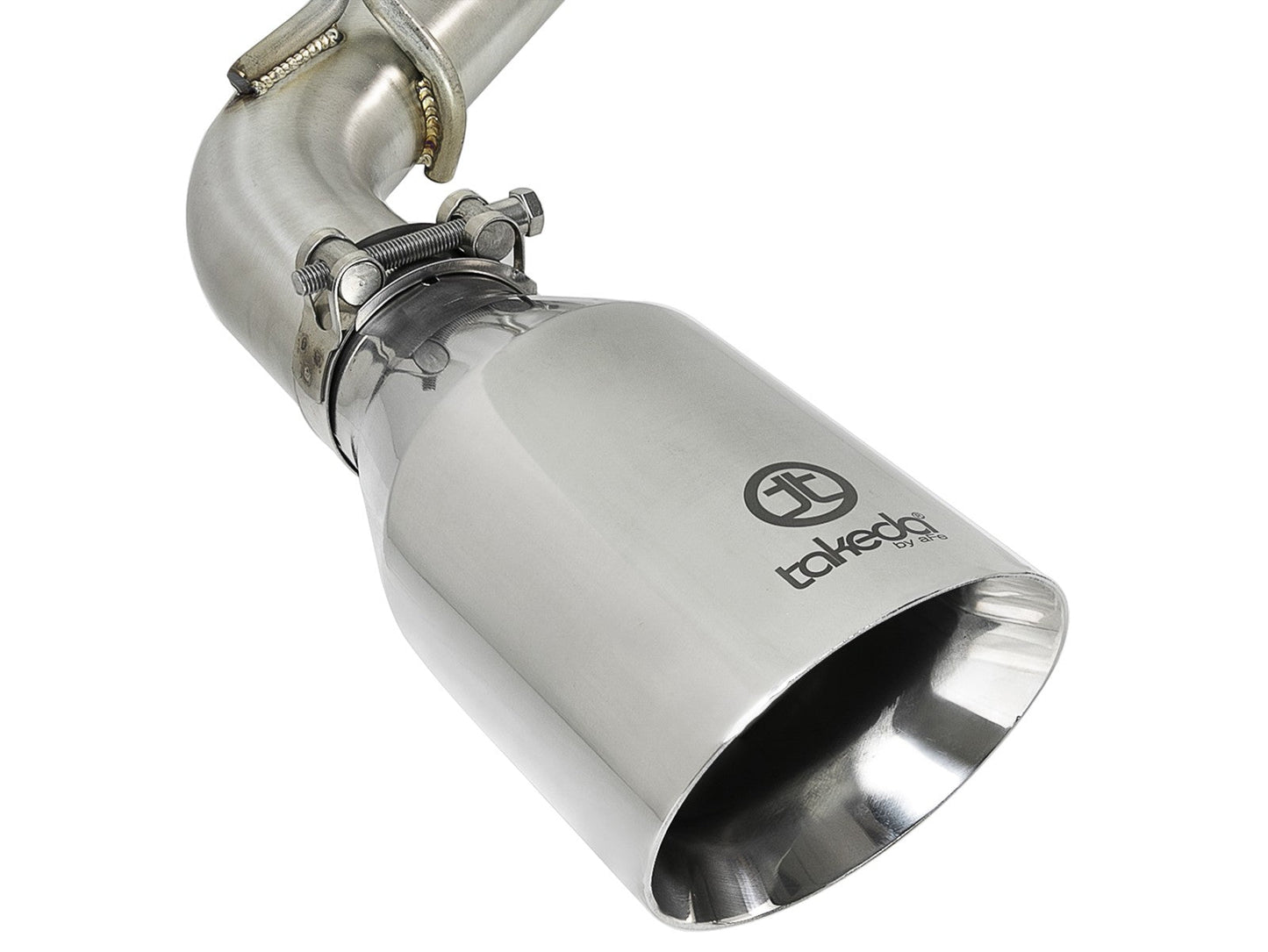 aFe Infiniti Q50 Takeda 304 Stainless Steel Cat-Back Exhaust System