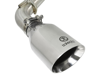 aFe Infiniti Q50 Takeda 304 Stainless Steel Cat-Back Exhaust System