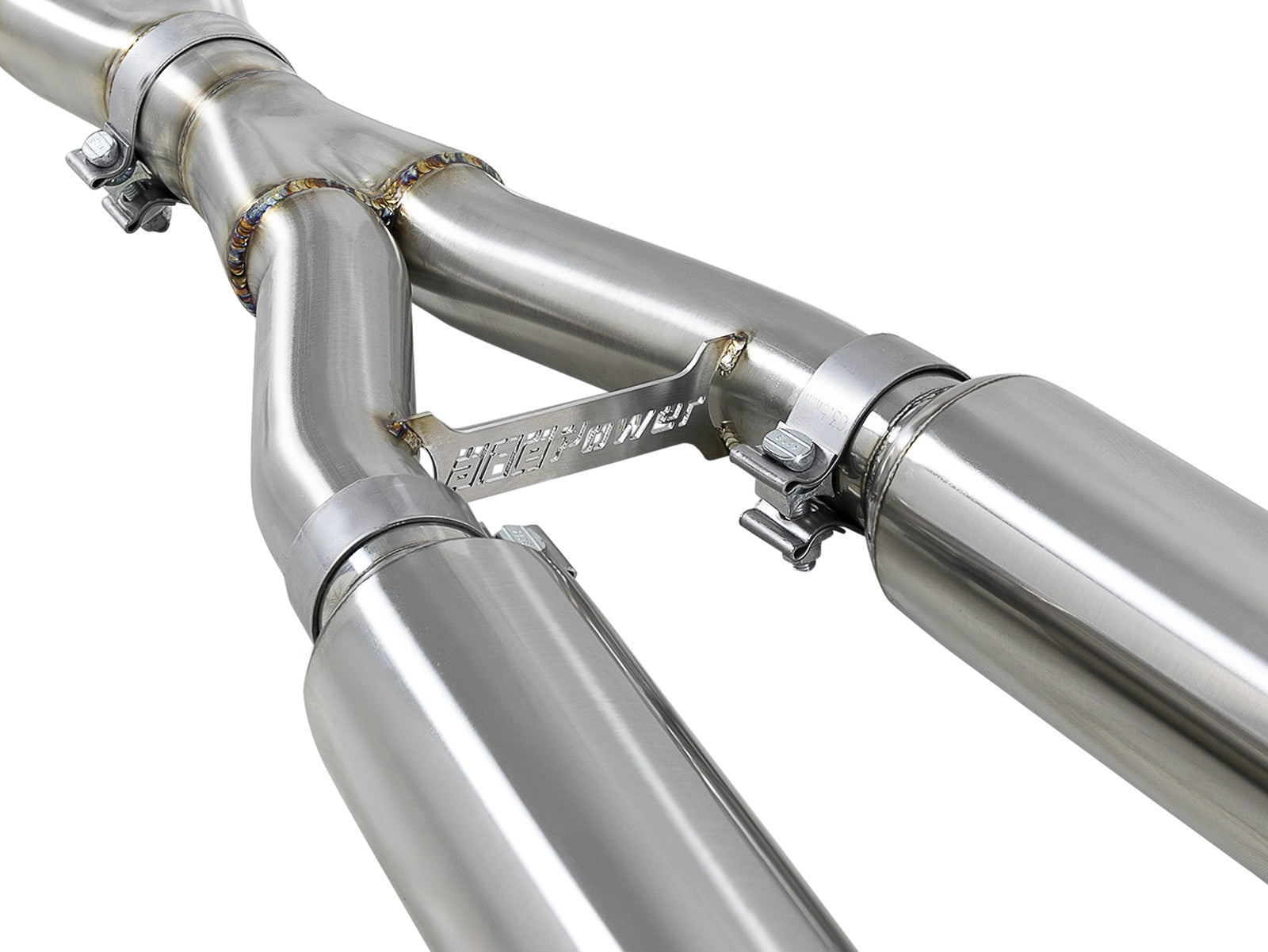 aFe Infiniti Q50 Takeda 304 Stainless Steel Cat-Back Exhaust System
