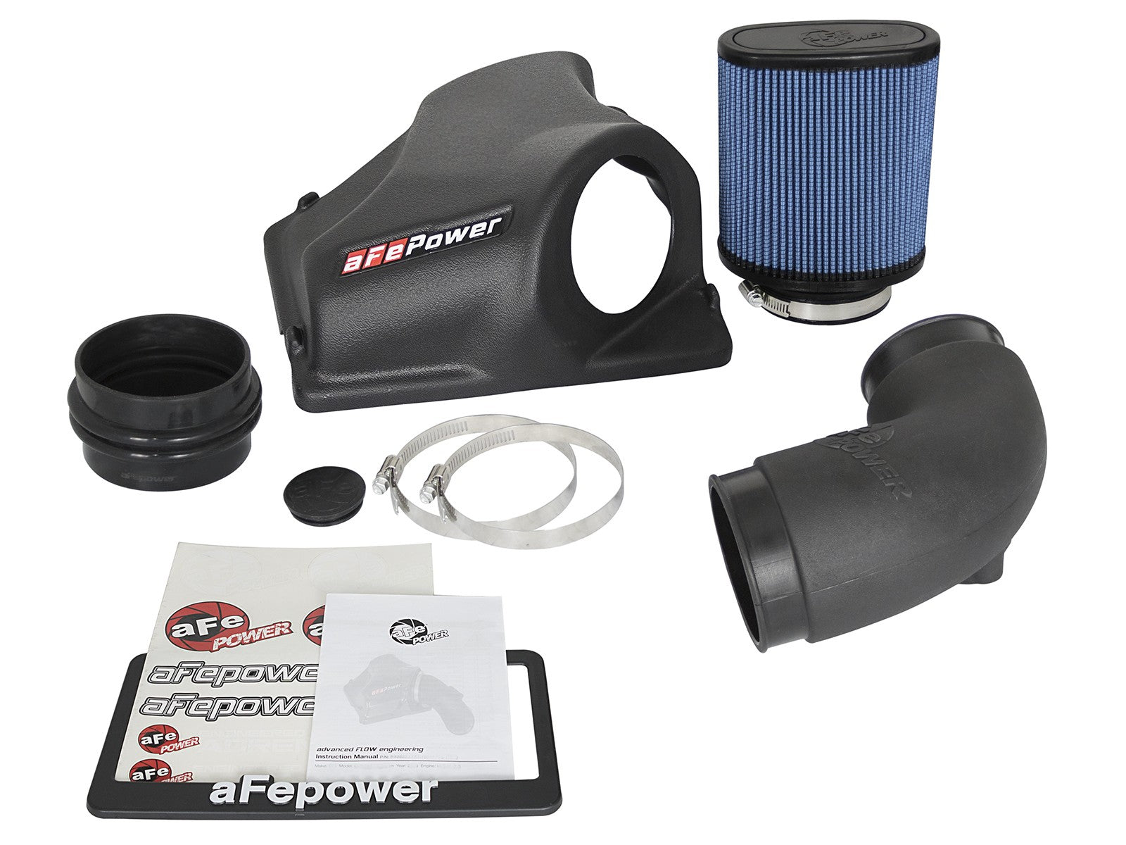 aFe BMW B58 Magnum Stage-2 Pro 5R Intake Black Cover (M140i, M240i, 340i & 440i)