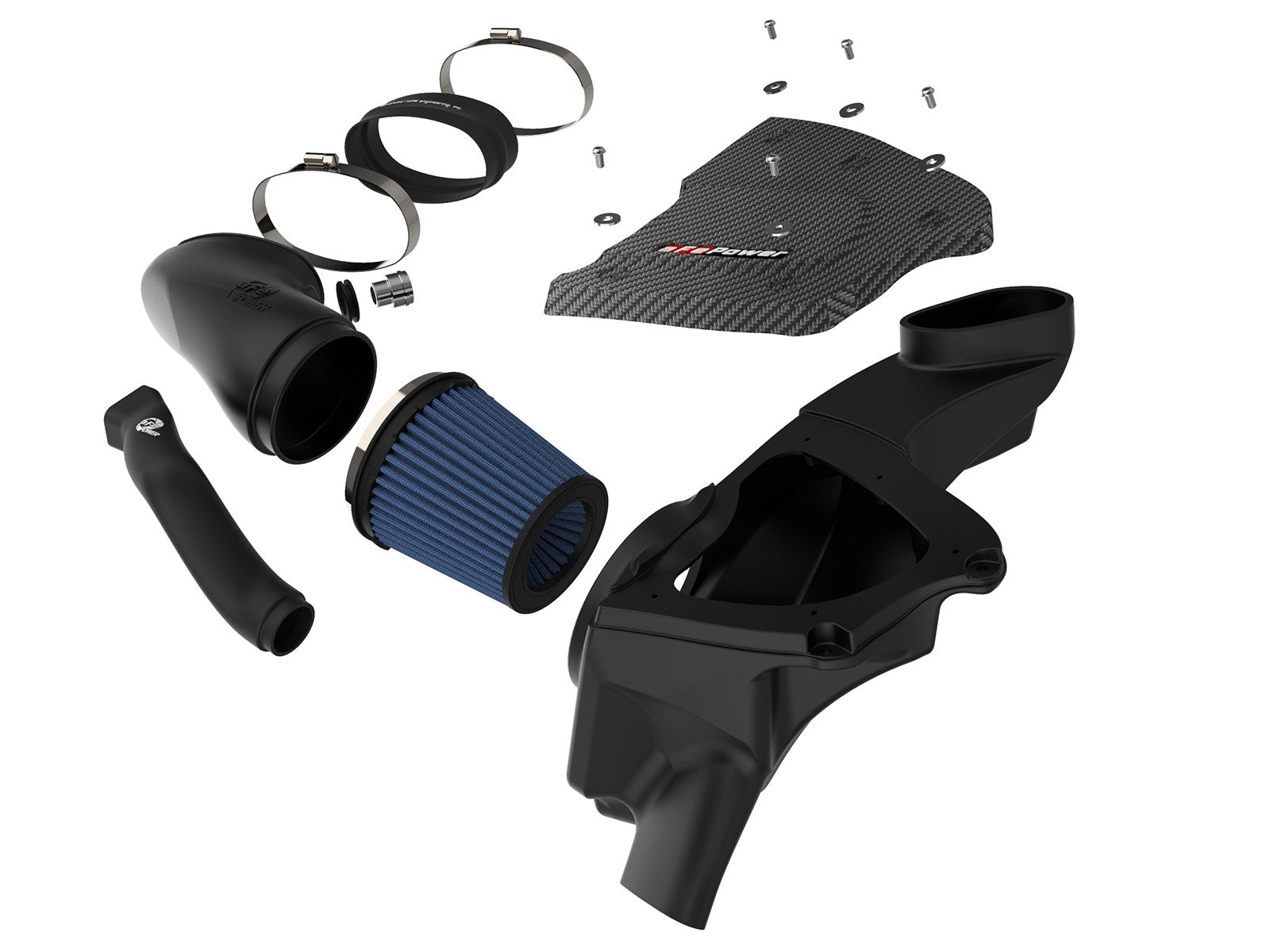 aFe BMW S65 Magnum FORCE Stage-2 Si Pro DRY S Cold Air Intake System (M3)