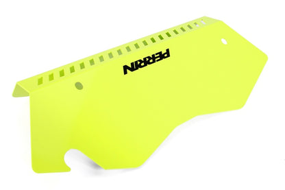 Perrin Performance PERRIN 22-26 Subaru WRX Pulley Cover - Neon Yellow (TALL - For Use w/o PERRIN AOS)