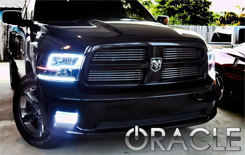 ORACLE Lighting Oracle 09-15 Ram 1500 Sport Surface Mount LED Fog Light Halo Kit - ColorSHIFT
