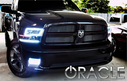 ORACLE Lighting Oracle 09-15 Ram 1500 Sport Surface Mount LED Fog Light Halo Kit - ColorSHIFT
