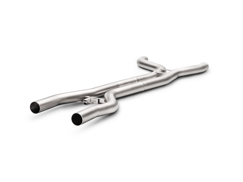 Akrapovic 15-17 Porsche Cayenne GTS (958 FL) Evolution Link Pipe Set (Titanium)