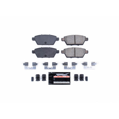PowerStop Power Stop 06-12 Ford Fusion Rear Z23 Evolution Sport Brake Pads w/Hardware