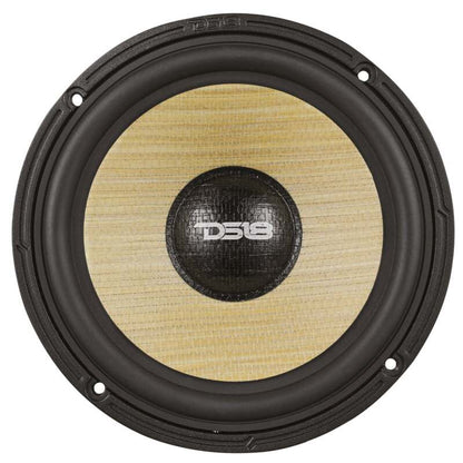 DS18 Dlx Quality 6.5in + 3.5in + 2in 3-Way 150 Watts RMS 4 ohm Yellow Straw + Composite Foam Cone
