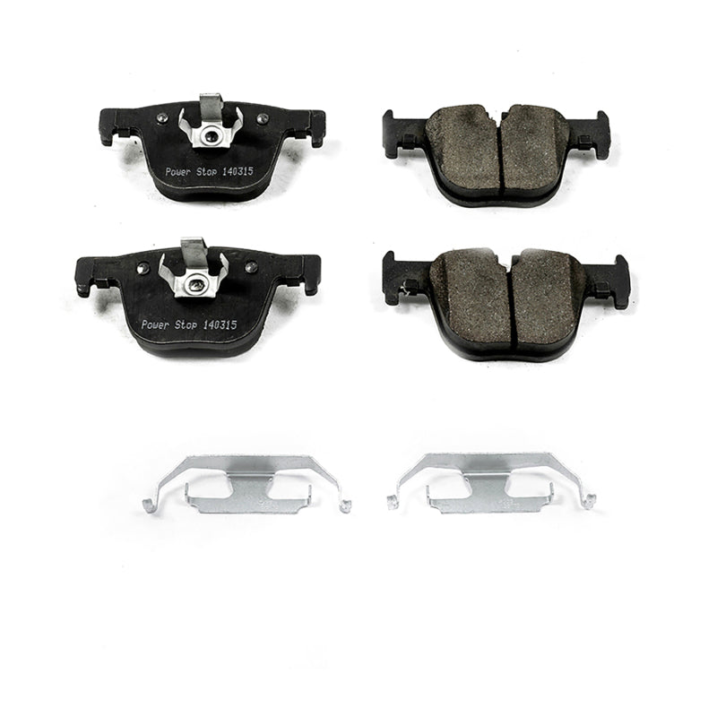 PowerStop Power Stop 2016 BMW 328i Rear Z17 Evolution Ceramic Brake Pads w/Hardware