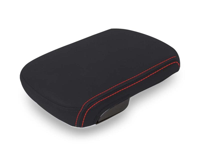 PRP Seats PRP 12-15 Center Console Cover Toyota Tacoma - Black with Red Stitching