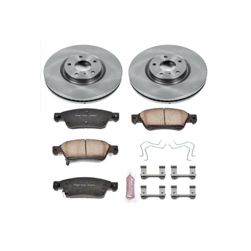 PowerStop Power Stop 07-08 Infiniti G35 Front Autospecialty Brake Kit