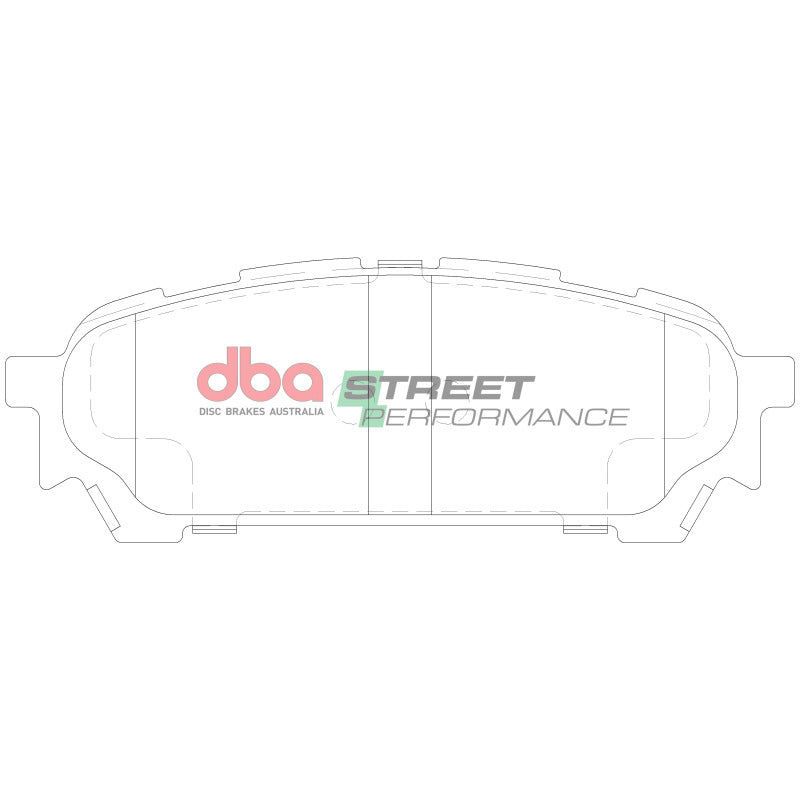 DBA 04-08 Subaru Forester SP500 Rear Brake Pads