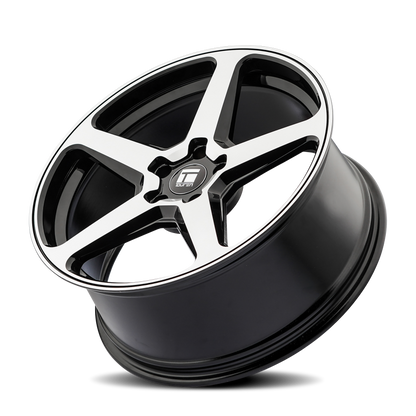 Touren 3296 TF96 20x9 / 5x114.3 BP / 35mm Offset / 73.1mm Hub Gloss Black Machined Wheel