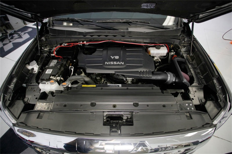 K&N Engineering K&N 2017 Nissan Titan V8-5.6L F/I AirCharger Performance Intake