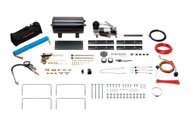 Firestone Air-Rite Air Command Self Leveling Single Path Kit w/ Onboard Auxiliary Air (WR17602950)