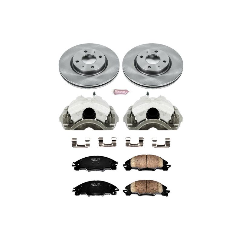 PowerStop Power Stop 08-11 Ford Focus Front Autospecialty Brake Kit w/Calipers