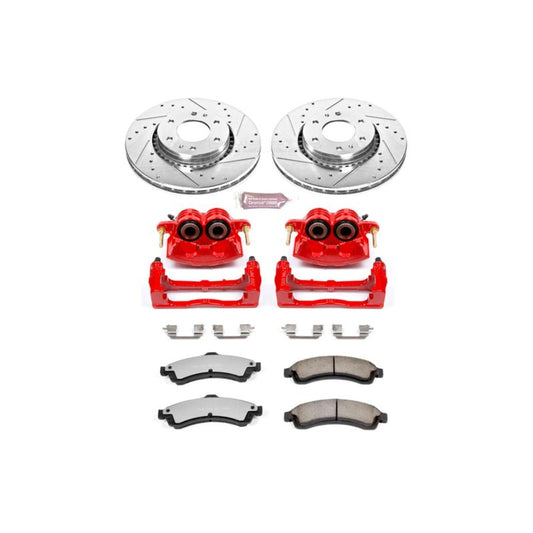 PowerStop Power Stop 04-05 Buick Rainier Front Z36 Truck & Tow Brake Kit w/Calipers