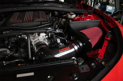CORSA Performance Corsa 2017-23 Chevrolet Camaro ZL1 Carbon Fiber Air Intake w/ DryTech 3D No Oil Filtration