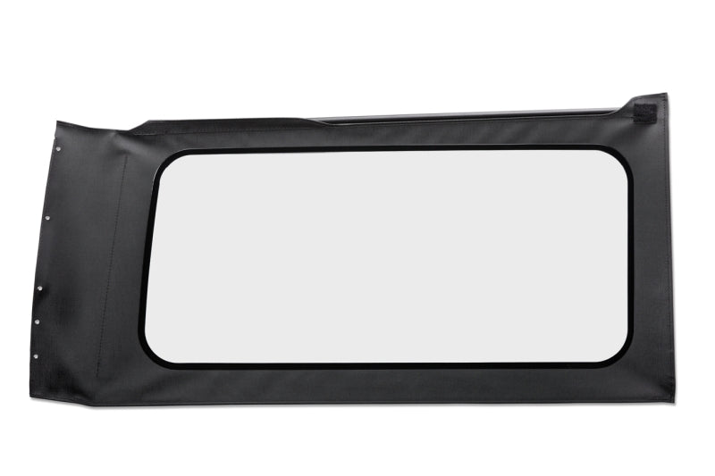 Bestop 18-26 Jeep Wrangler JL Oe JL Replacement Windows (Quarter Right Hand 2-Door Blk Vinyl Clear)