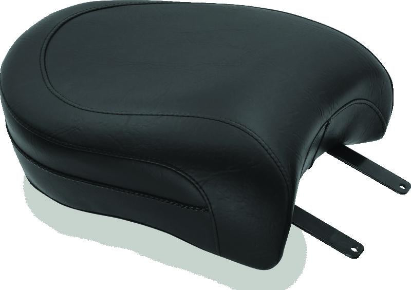 Mustang Motorcycle Mustang 84-06 Harley Standard Rear Tire Fastback 1PC Seat - Black