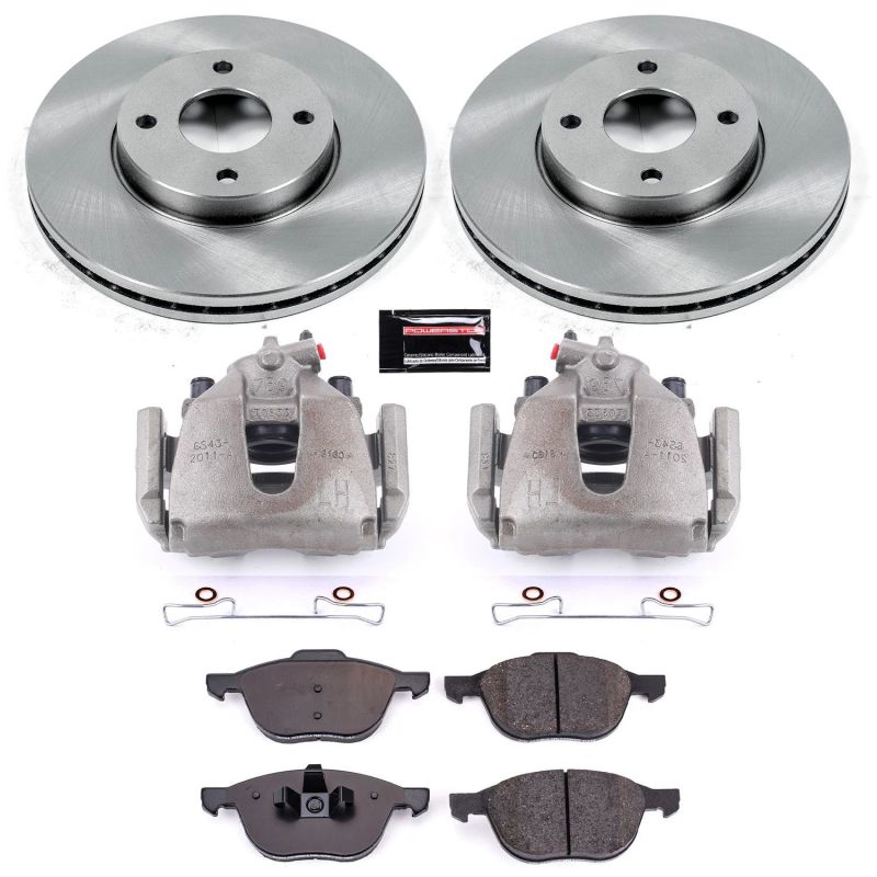 PowerStop Power Stop 05-07 Ford Focus Front Autospecialty Brake Kit w/Calipers