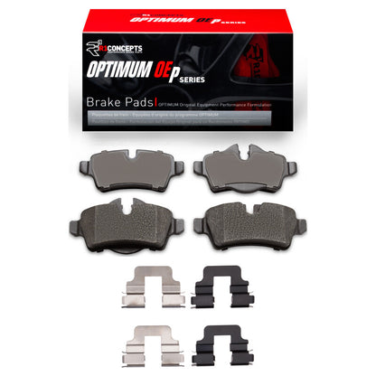 R1 Concepts R1 2007-2015 Mini Cooper (Excl Clubman) Rear R1 Optimum OE Pads & Hardware Kit