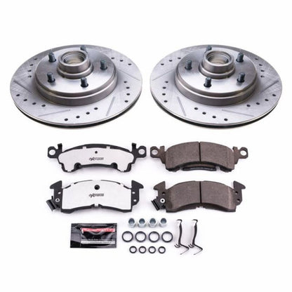PowerStop Power Stop 85-89 Buick Electra Front Z26 Street Warrior Brake Kit