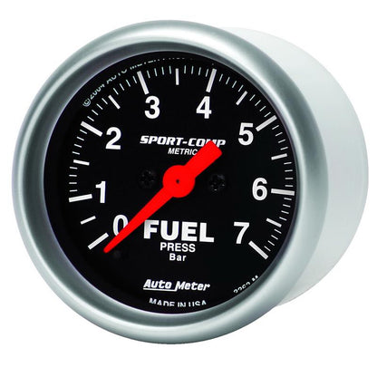 Autometer 2-1/16in 7BAR Digital Stepper Motor Sport-Comp Fuel Pressure Gauge