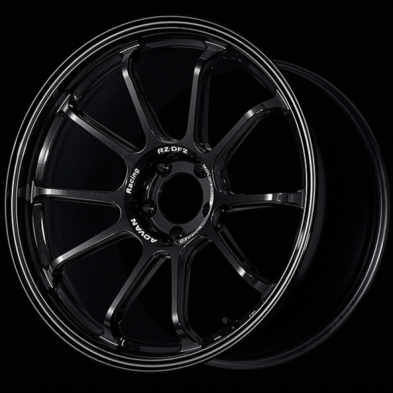 Advan RZ-DF2 19x10.5 / +32 Offset / 5x112 / 66.5mm Bore / Racing Titanium Black