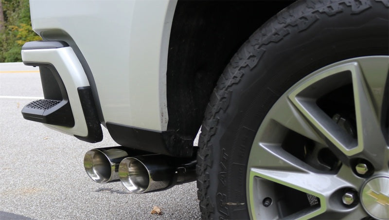 CORSA Performance Corsa 2019-24 Chevy Silverado 5.3L Crew Cab Short Bed Sport Cat-Back Dual Rear Exit w/ Polished Tips