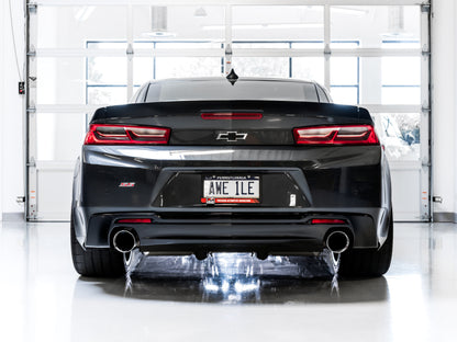 AWE Tuning 16-19 Chevrolet Camaro SS Axle-Back Exhaust - Track Edition (Chrome Silver Tips)
